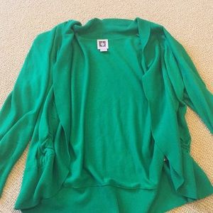 Anne Klein Kelly green sweater